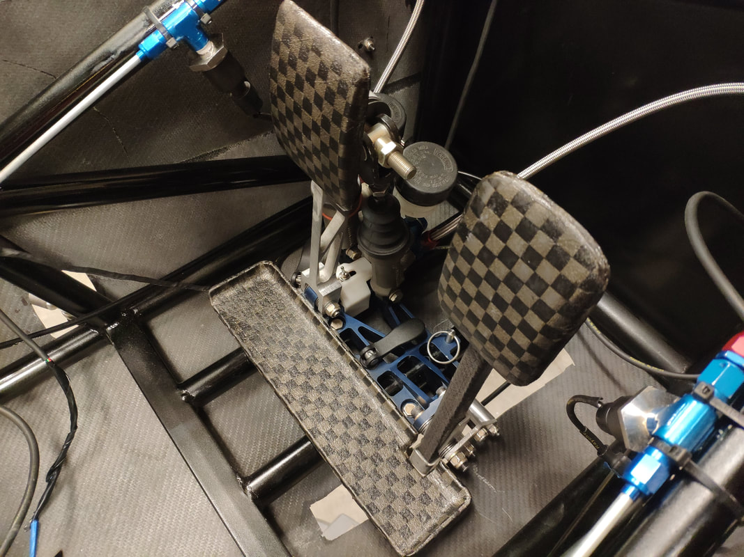 Carbon Fiber Heel Plate and Pedal Faces