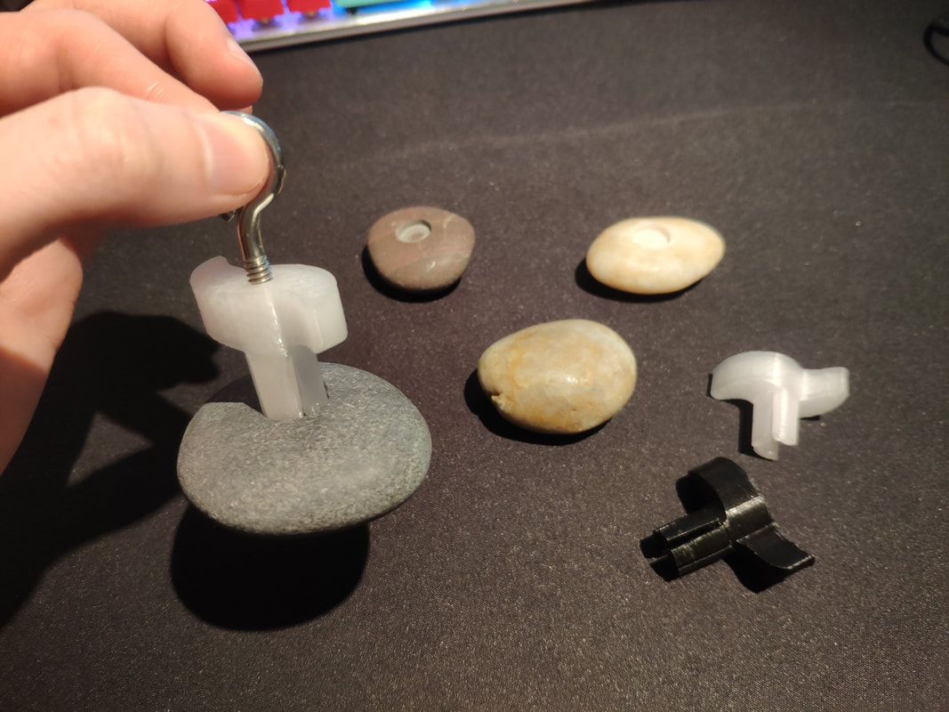 Stone-gripping Arbor Clamp
